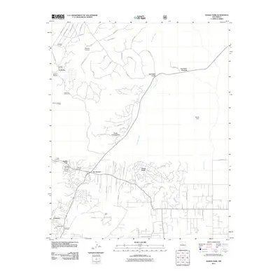 2011 Map of Sandia Park, 2011 Print