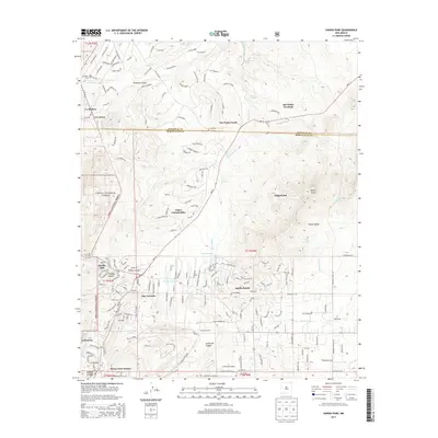 2013 Map of Sandia Park, 2013 Print