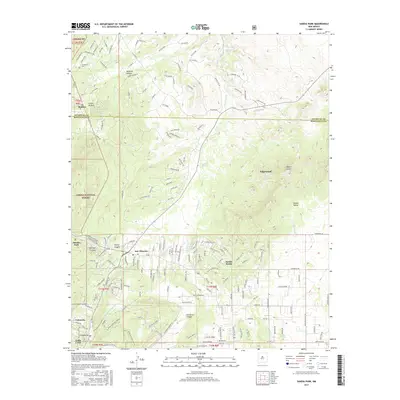 2017 Map of Sandia Park, 2017 Print