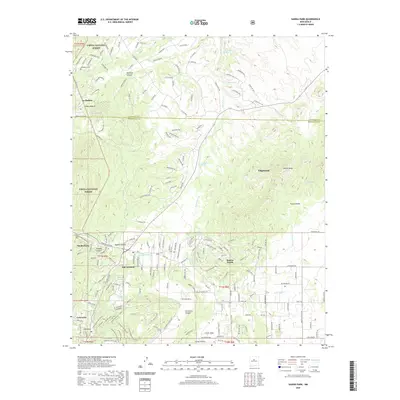 2020 Map of Sandia Park, 2020 Print