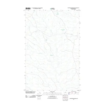 2011 Map of Sandpiper Reservoir, 2011 Print