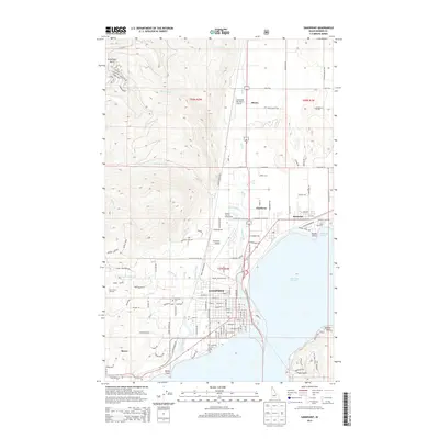 2013 Map of Sandpoint, 2013 Print