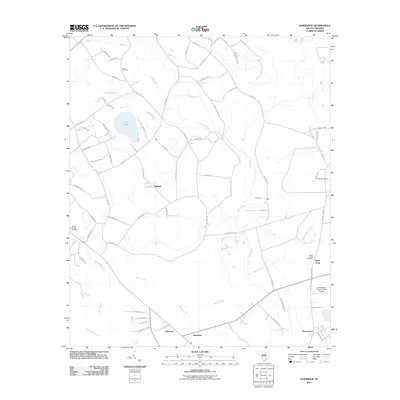2011 Map of Sandridge, 2011 Print