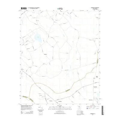 2014 Map of Sandridge, 2014 Print