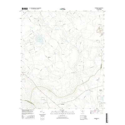 2017 Map of Sandridge, 2017 Print