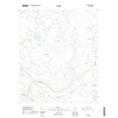 2020 Map of Sandridge, 2020 Print