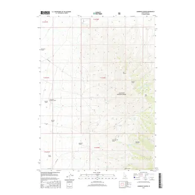2017 Map of Sandrock Canyon, 2017 Print