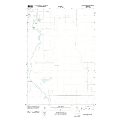 2010 Map of Sandstone South, 2010 Print