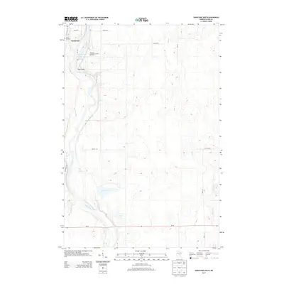 2013 Map of Sandstone South, 2013 Print