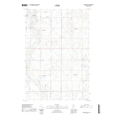 2019 Map of Sandstone South, 2019 Print