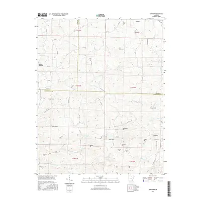 2017 Map of Sandtown, 2017 Print