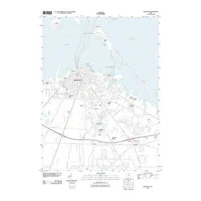 2010 Map of Sandusky, 2010 Print