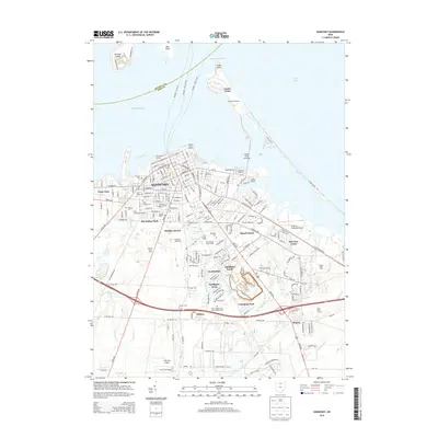 2013 Map of Sandusky, 2013 Print