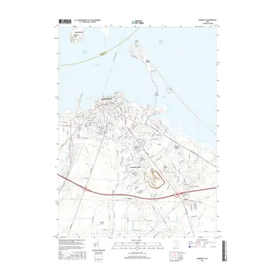2016 Map of Sandusky, 2016 Print