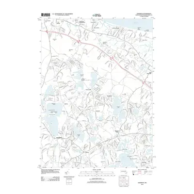 2012 Map of Sandwich, 2012 Print