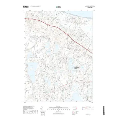 2018 Map of Sandwich, 2018 Print