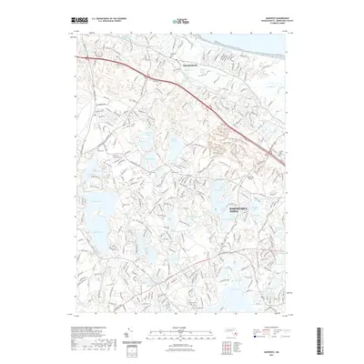 2021 Map of Sandwich, 2021 Print