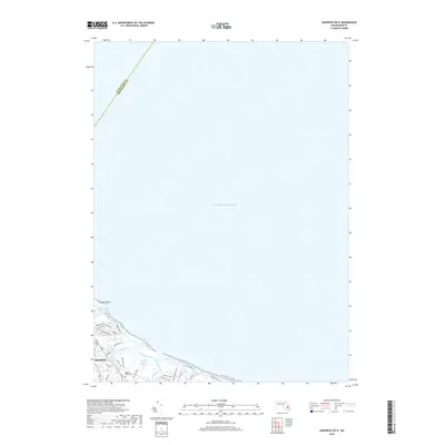 2018 Map of Sandwich OE N, 2018 Print