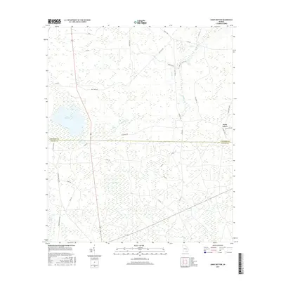 2017 Map of Sandy Bottom, 2017 Print
