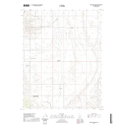 2020 Map of Sandy Creek Benches, 2020 Print
