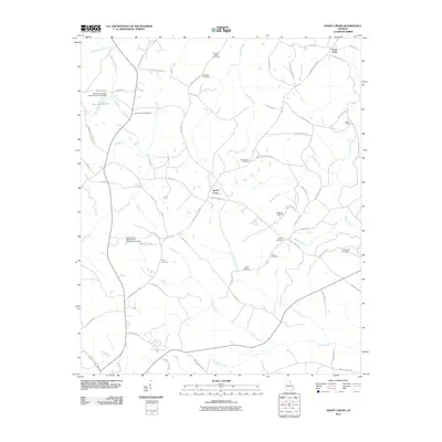 2011 Map of Sandy Cross, 2011 Print
