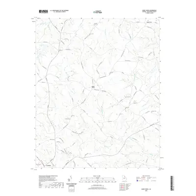 2020 Map of Sandy Cross, 2020 Print