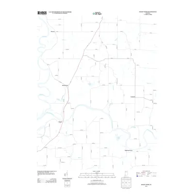 2013 Map of Sandy Hook, 2013 Print
