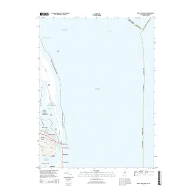2014 Map of Sandy Hook East, 2014 Print