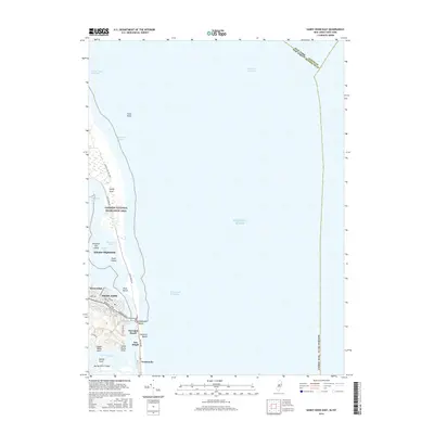 2016 Map of Sandy Hook East, 2016 Print