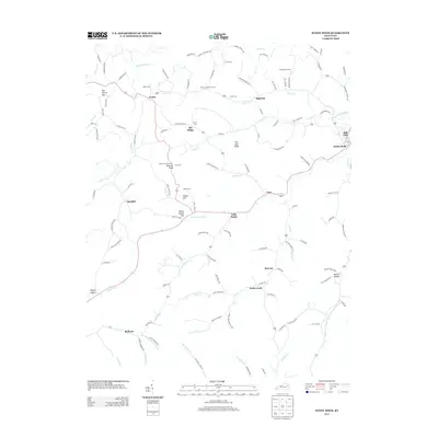 2013 Map of Sandy Hook, 2013 Print