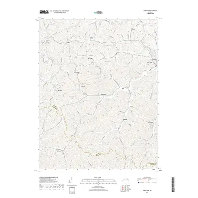 2019 Map of Sandy Hook, 2019 Print