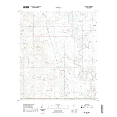 2020 Map of Sandy Hook, 2020 Print