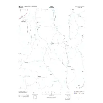 2013 Map of Sandy Hook, 2013 Print