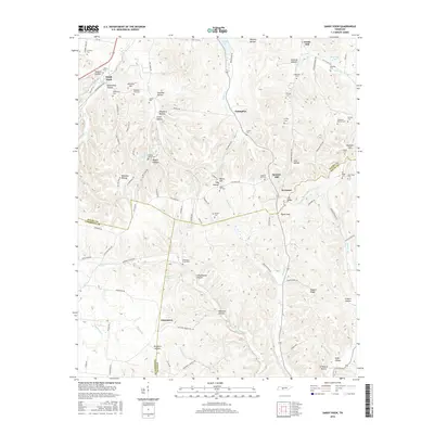 2016 Map of Sandy Hook, 2016 Print