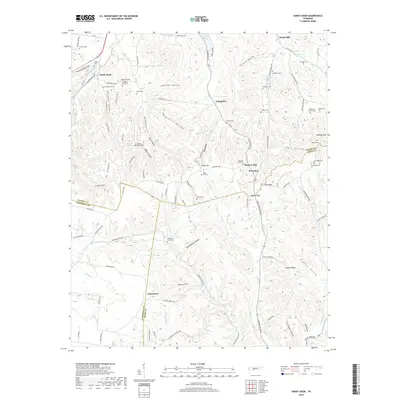 2019 Map of Sandy Hook, 2019 Print