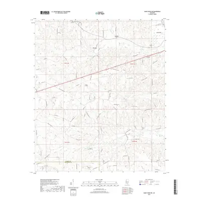 2018 Map of Sandy Hook NW, 2018 Print