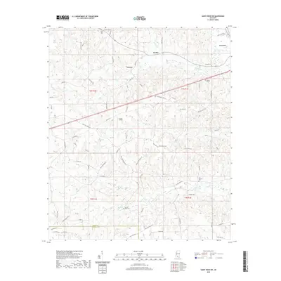2020 Map of Sandy Hook NW, 2020 Print