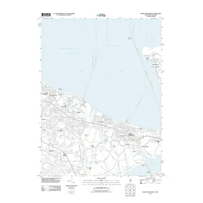 2011 Map of Sandy Hook West, 2011 Print