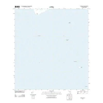 2012 Map of Sandy Key, 2012 Print