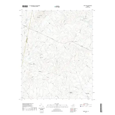 2019 Map of Sandy Level, 2019 Print