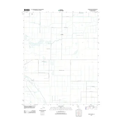 2012 Map of Sandy Mush, 2012 Print
