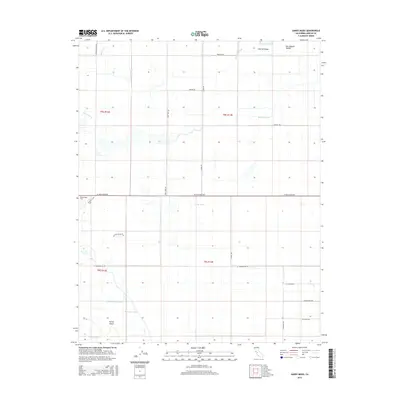 2015 Map of Sandy Mush, 2015 Print