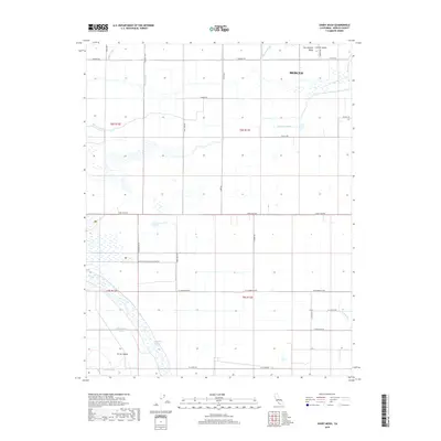 2018 Map of Sandy Mush, 2018 Print
