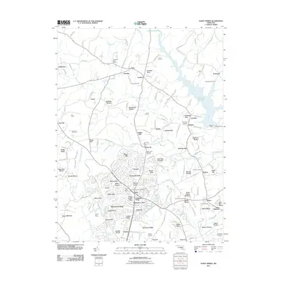 2011 Map of Sandy Spring, 2011 Print