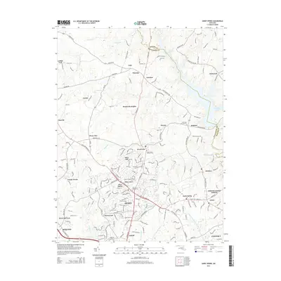 2014 Map of Sandy Spring, 2014 Print