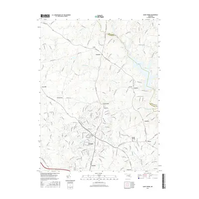 2016 Map of Sandy Spring, 2016 Print