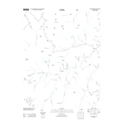 2013 Map of Sandymush, 2013 Print