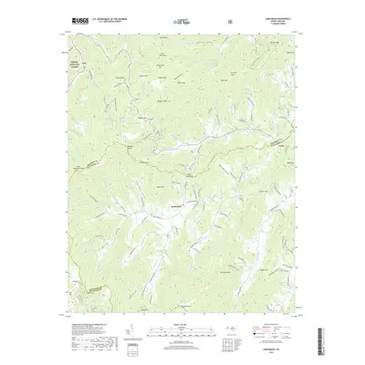 2019 Map of Sandymush, 2019 Print