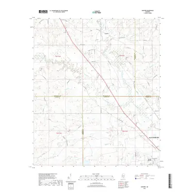 2018 Map of Sanford, 2018 Print