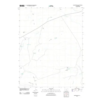 2010 Map of Sanford Hills, 2010 Print